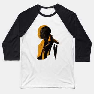 Black Man Baseball T-Shirt